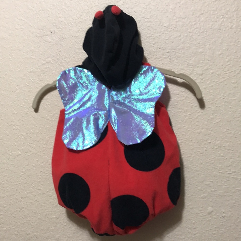Carter's Red and Black Ladybug One-Piece